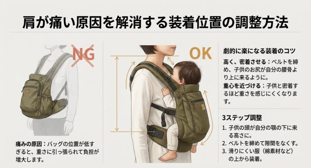 ノースフェイスのベビースリングバッグは何歳まで 