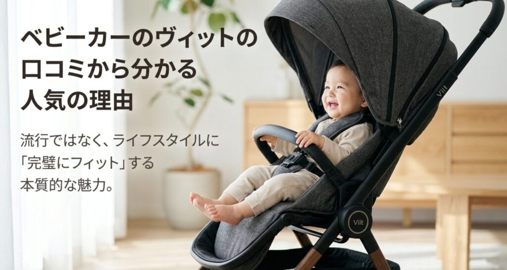 ベビーカー ヴィット 口コミ