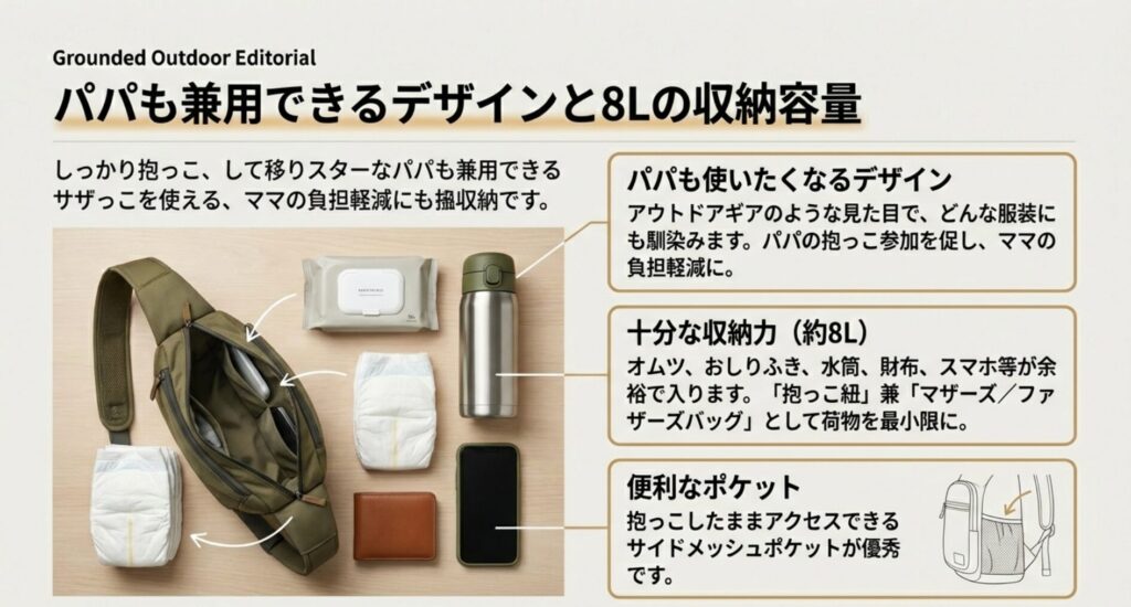 ノースフェイスのベビースリングバッグは何歳まで 